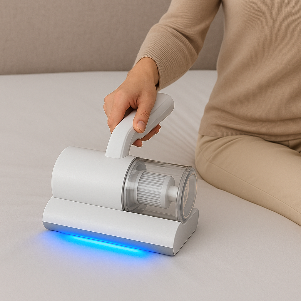 ASPIRADORA DE ACAROS CON LUZ ULTRAVIOLETA UV-C